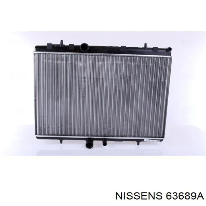 Radiador refrigeración del motor 63689A Nissens