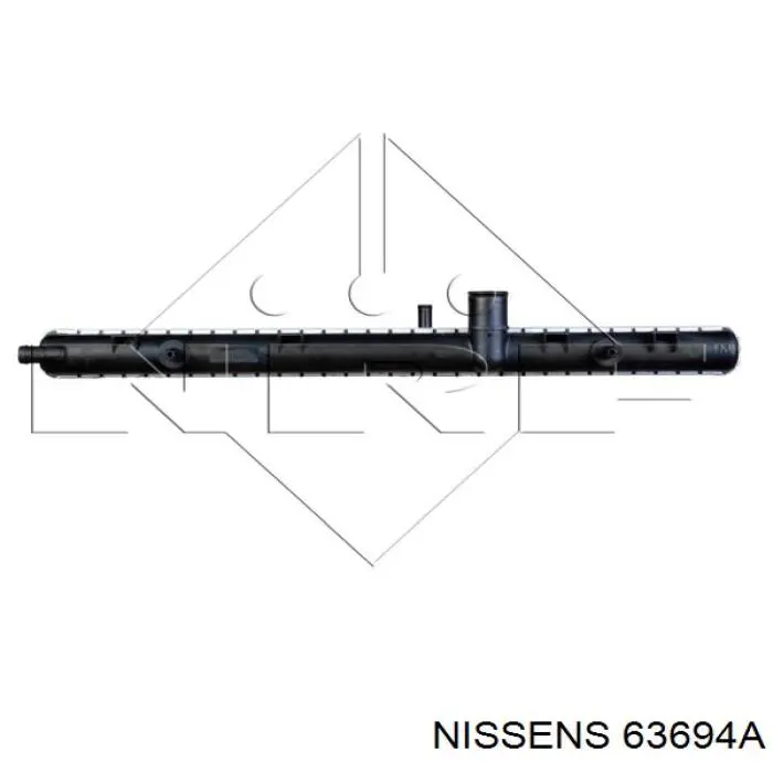 Купить 63694A Nissens Радиатор водяной
