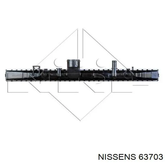 Радиатор 63703 Nissens