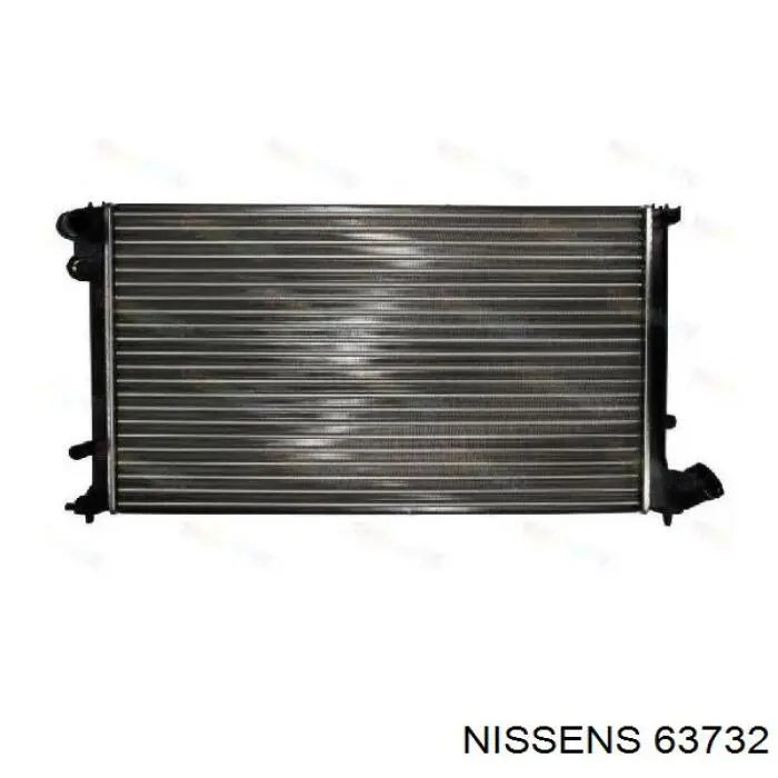 Радиатор охлаждения двигателя Nissens 63732 цена, от 78.44 USD