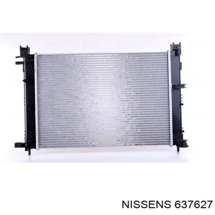 637627 Nissens radiador de esfriamento de motor