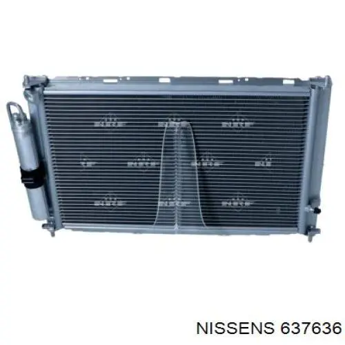 637636 Nissens радиатор кондиционера
