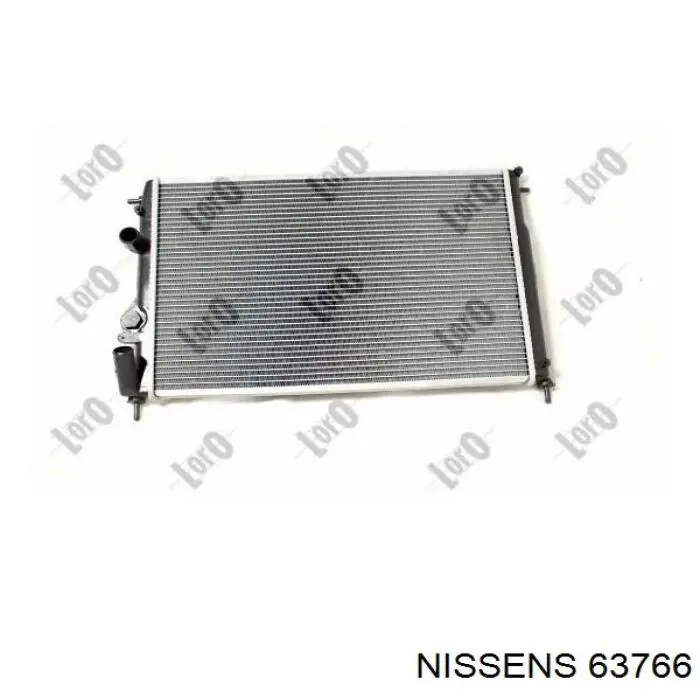 Купить 63766 Nissens Радиатор водяной