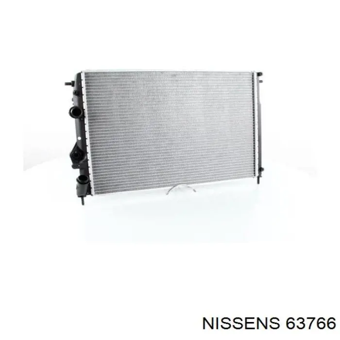 Радиатор охлаждения двигателя Nissens 63766 цена, от 62.24 USD
