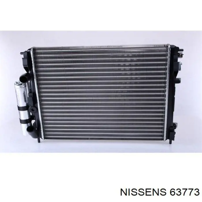 Radiador refrigeración del motor 63773 Nissens