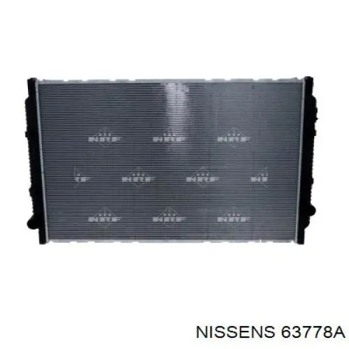 Радиатор охлаждения двигателя Nissens 63778A цена, от 412.49 USD
