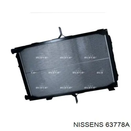Купить 63778A Nissens Радиатор водяной
