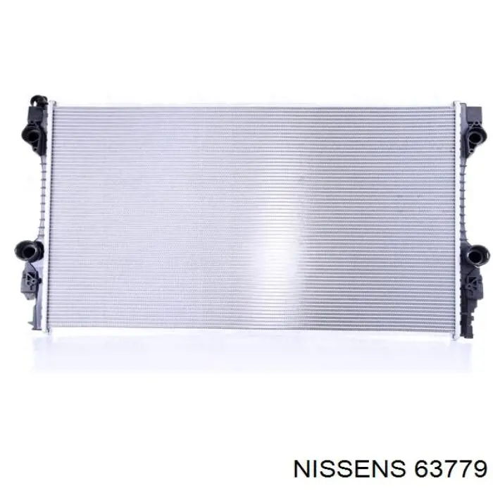 63779 Nissens radiador de esfriamento de motor