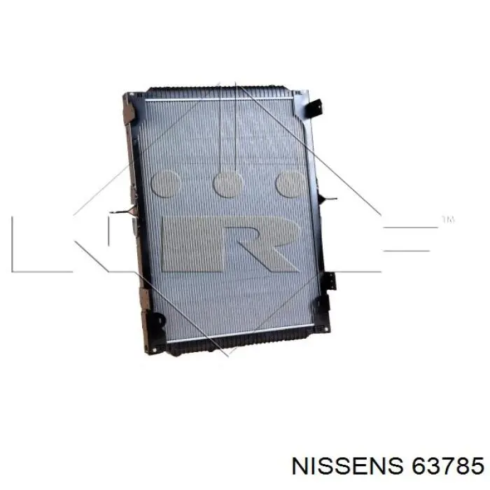 Radiador refrigeración del motor 63785 Nissens