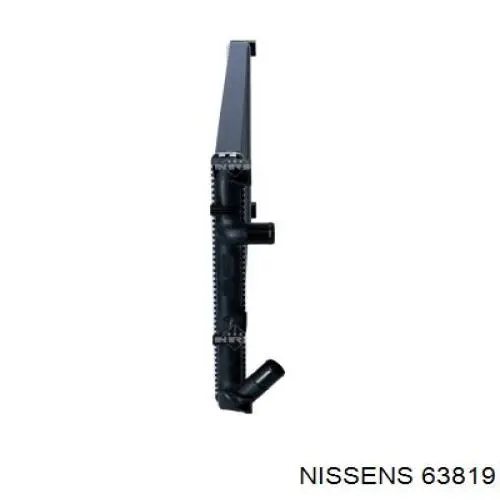 Купить 63819 Nissens Радиатор водяной