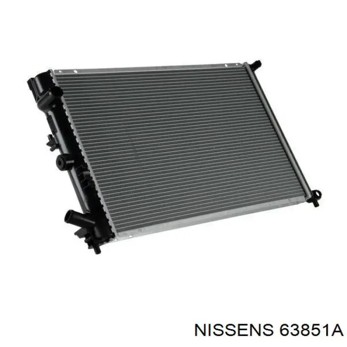 63851A Nissens радиатор