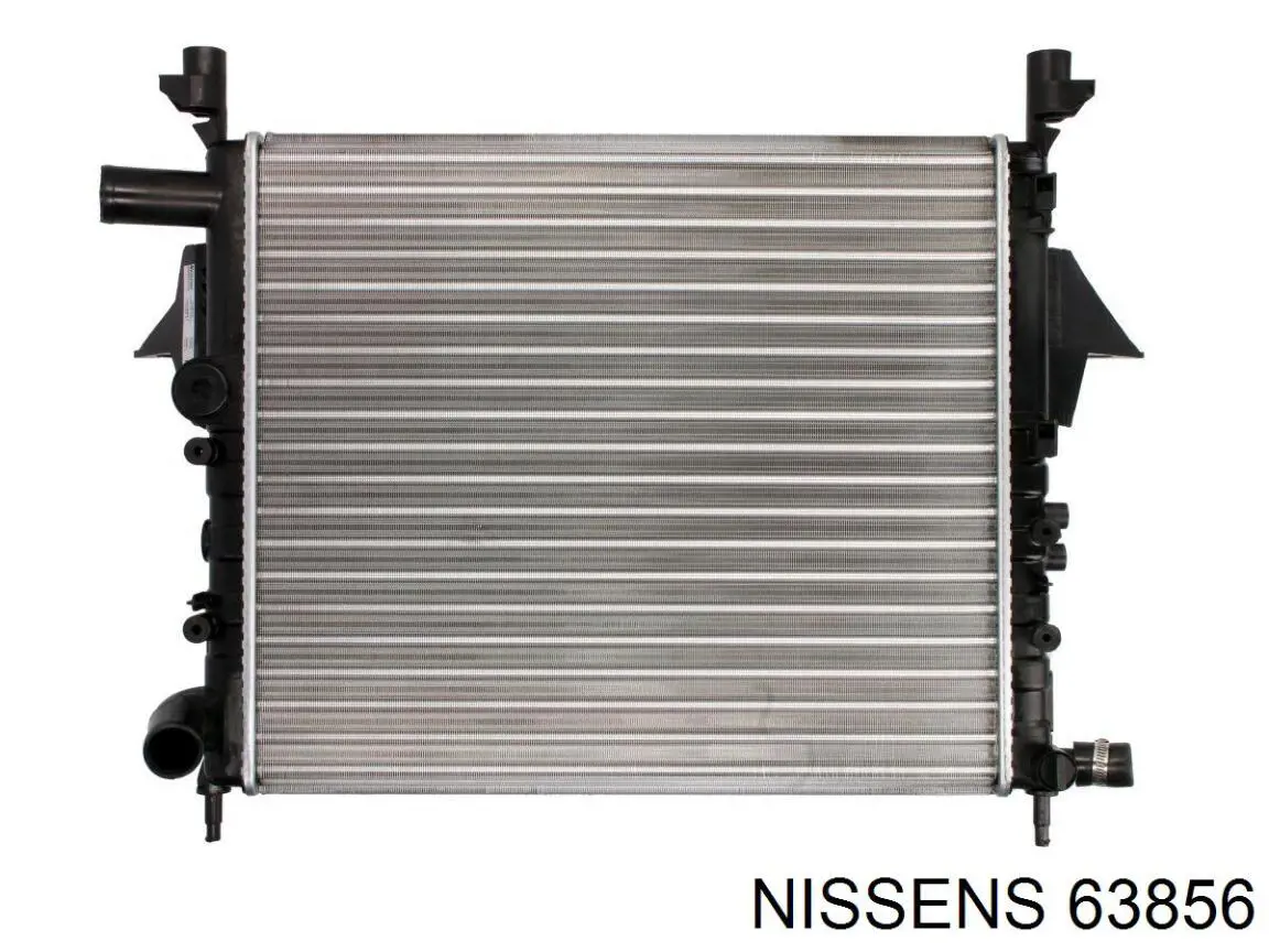 Радиатор охлаждения двигателя Nissens 63856 цена, от 51.23 USD