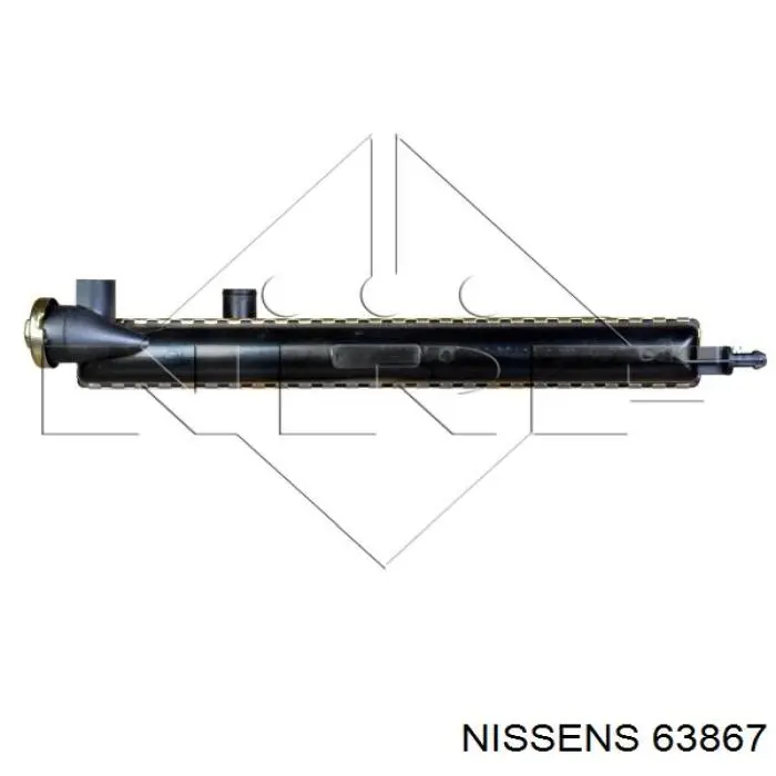 63867 Nissens радиатор