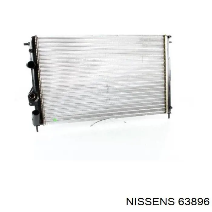 Радиатор охлаждения двигателя Nissens 63896 цена, от 48.62 USD