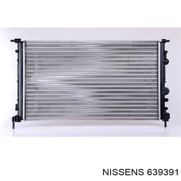 Radiador refrigeración del motor 639391 Nissens