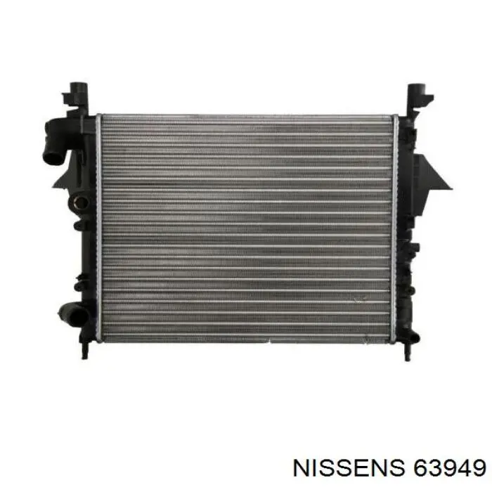 Радиатор охлаждения двигателя Nissens 63949 цена, от 56.21 USD