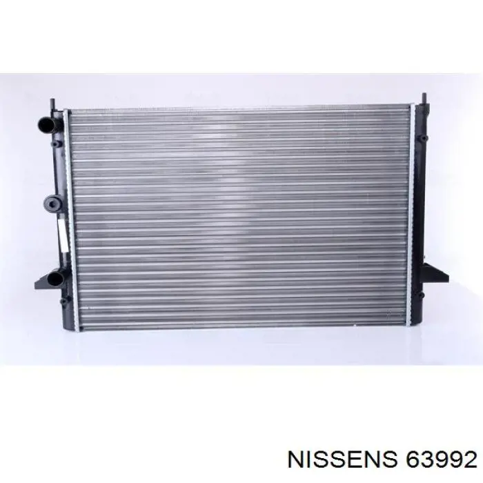 63992 Nissens радиатор