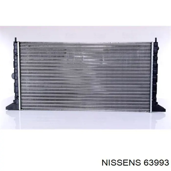 Radiador refrigeración del motor 63993 Nissens