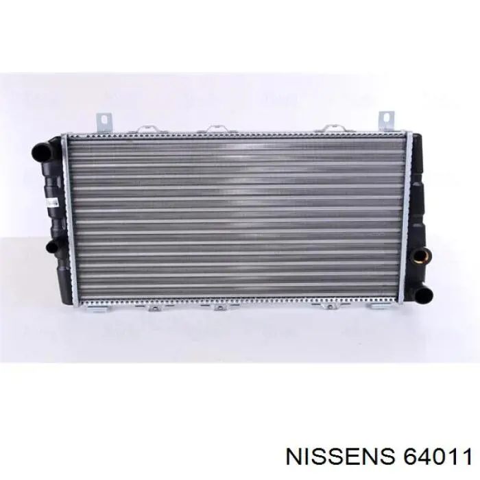 Купить 64011 Nissens Радиатор водяной