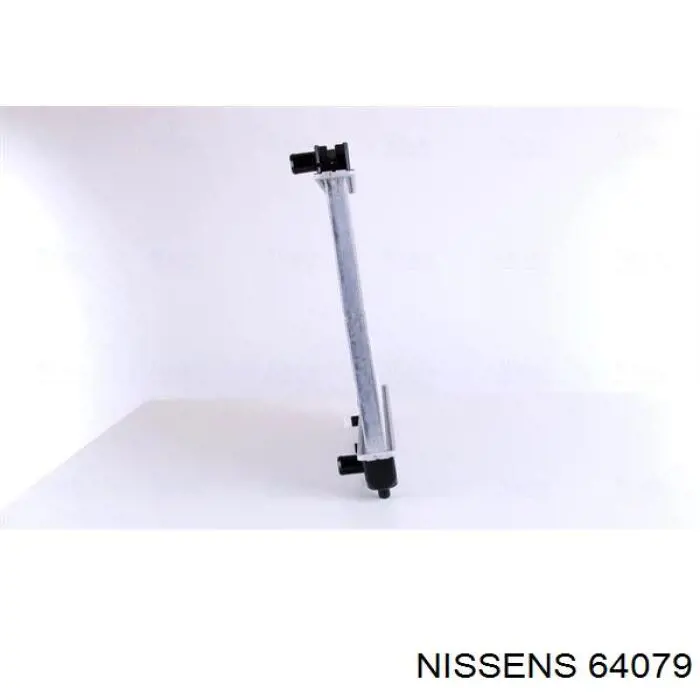 Radiador refrigeración del motor 64079 Nissens
