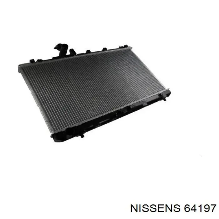 Radiador refrigeración del motor 64197 Nissens