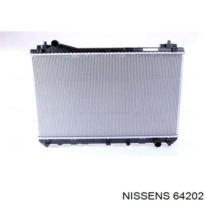 Radiador refrigeración del motor 64202 Nissens