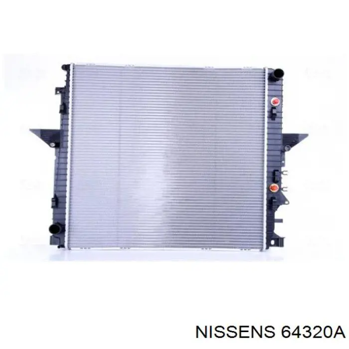 Купить 64320A Nissens Радиатор водяной