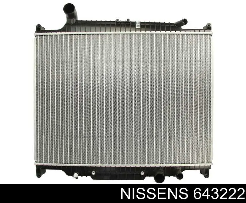 643222 Nissens радиатор