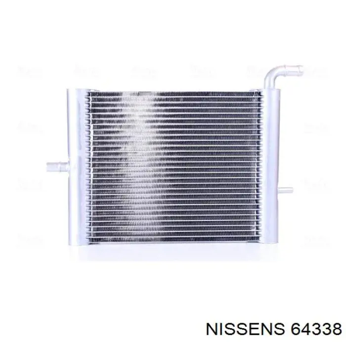 Radiador, refrigeración del motor adicional 64338 Nissens
