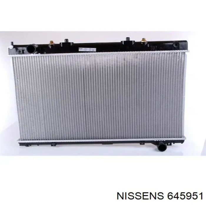 Radiador refrigeración del motor 645951 Nissens