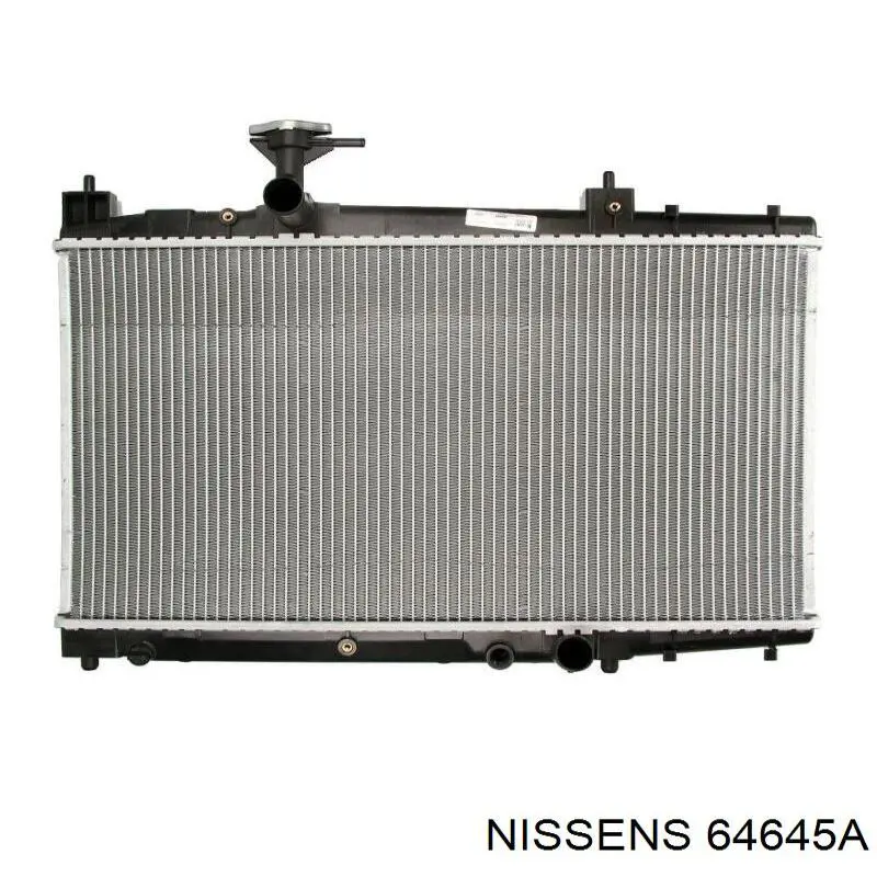 Radiador refrigeración del motor 64645A Nissens