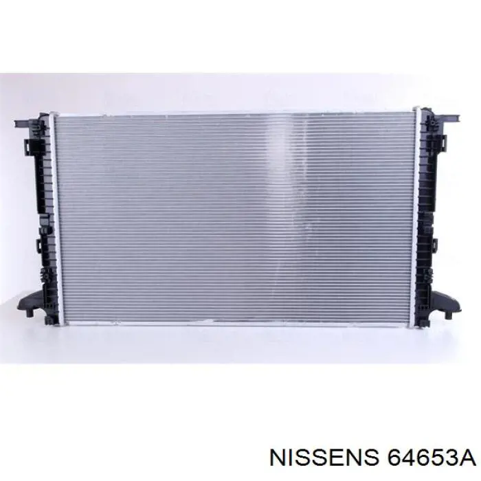 Radiador refrigeración del motor 64653A Nissens