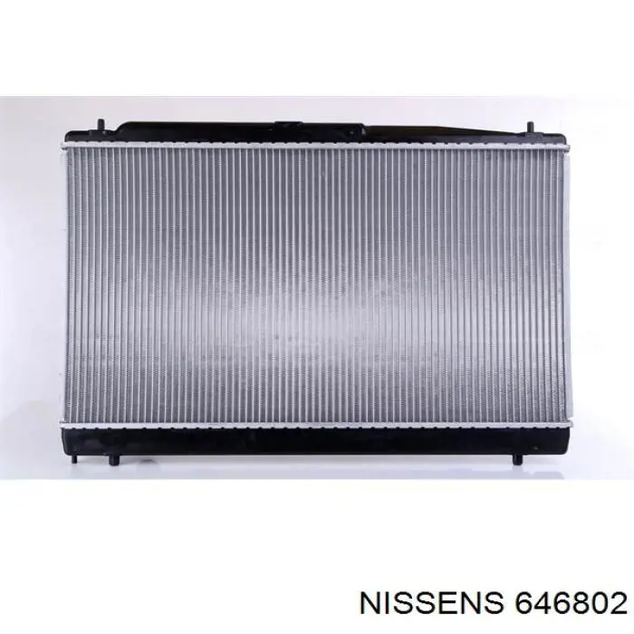 Radiador refrigeración del motor 646802 Nissens