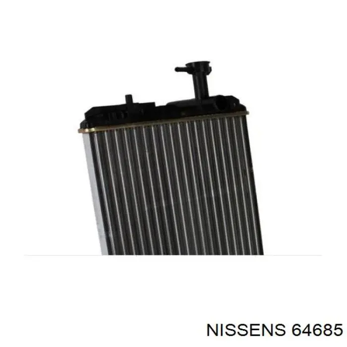 Радиатор охлаждения двигателя Nissens 64685 цена, от 70.82 USD