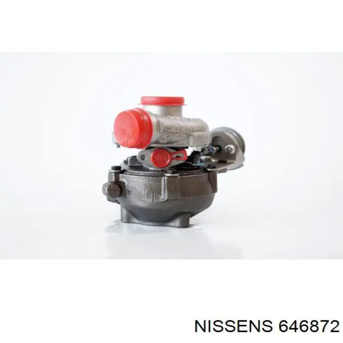 Radiador refrigeración del motor 646872 Nissens
