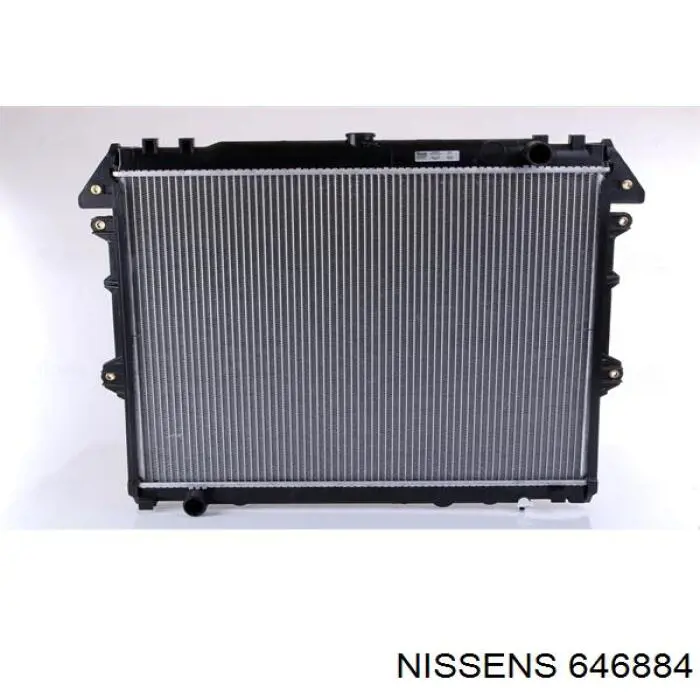 Радиатор охлаждения Nissens 646884