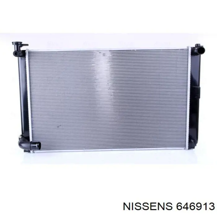 646913 Nissens radiador de esfriamento de motor