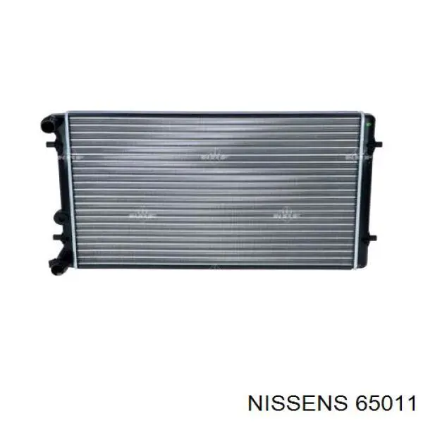 Radiador refrigeración del motor 65011 Nissens