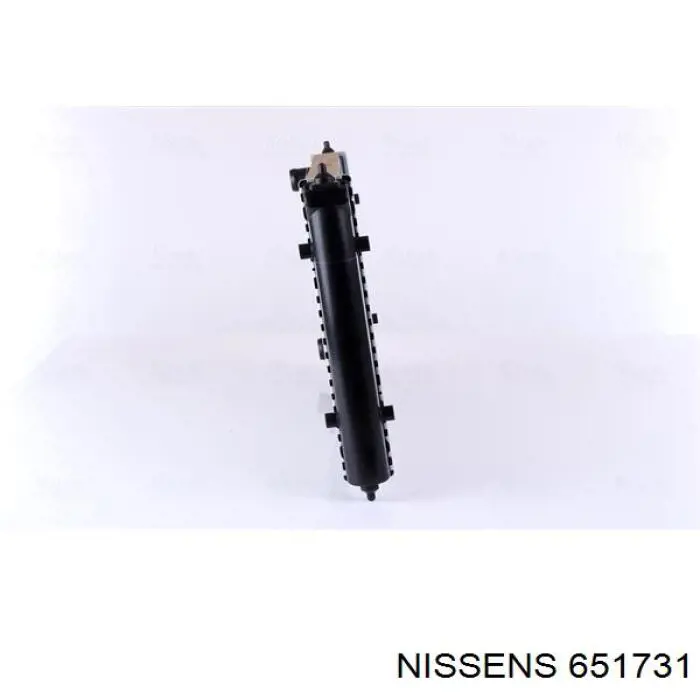 Radiador refrigeración del motor 651731 Nissens