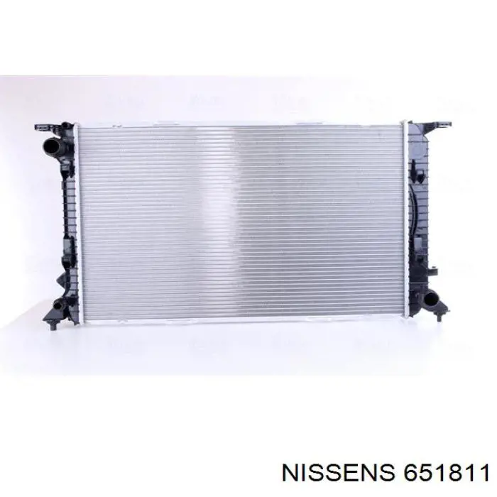 Купить 651811 Nissens Радиатор водяной