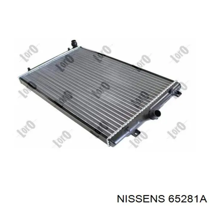 Купить 65281A Nissens Радиатор водяной
