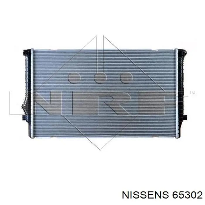 Радиатор охлаждения двигателя Nissens 65302 цена, от 158.04 USD