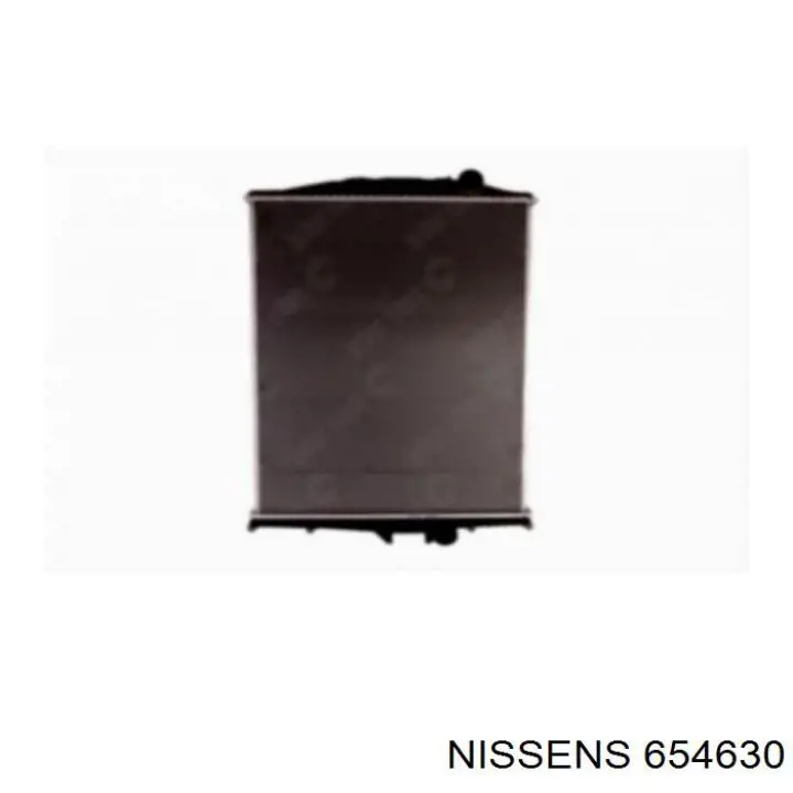 Радиатор охлаждения двигателя Nissens 654630 цена, от 410.40 USD