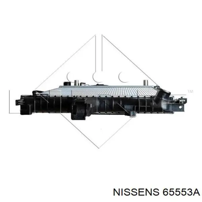Купить 65553A Nissens Радиатор водяной