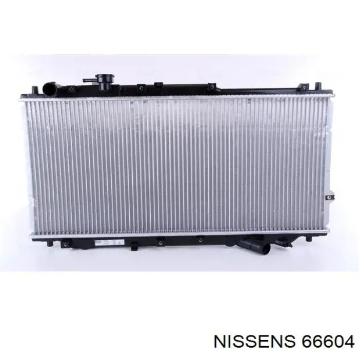 Radiador refrigeración del motor 66604 Nissens