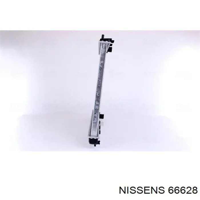 Radiador refrigeración del motor 66628 Nissens