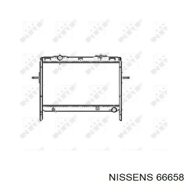 66658 Nissens Радиатор основной