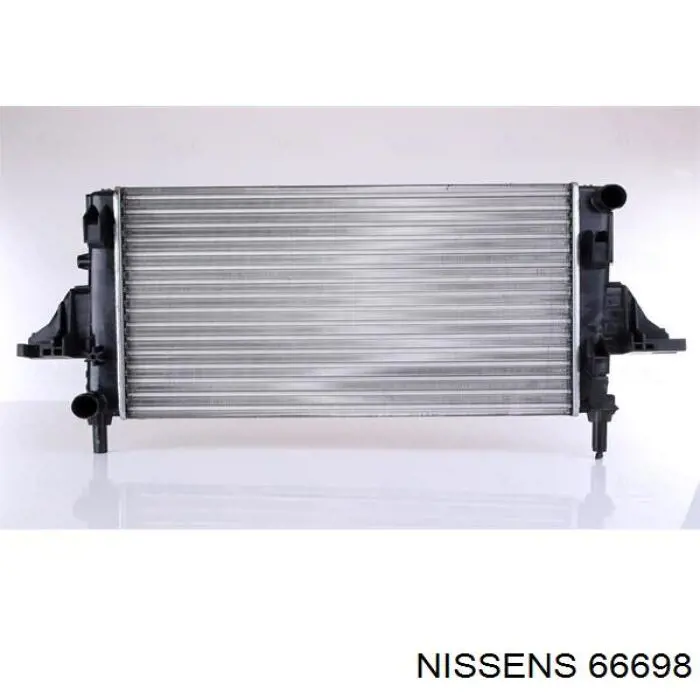 Radiador refrigeración del motor 66698 Nissens