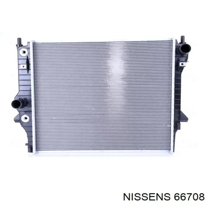 66708 Nissens радиатор
