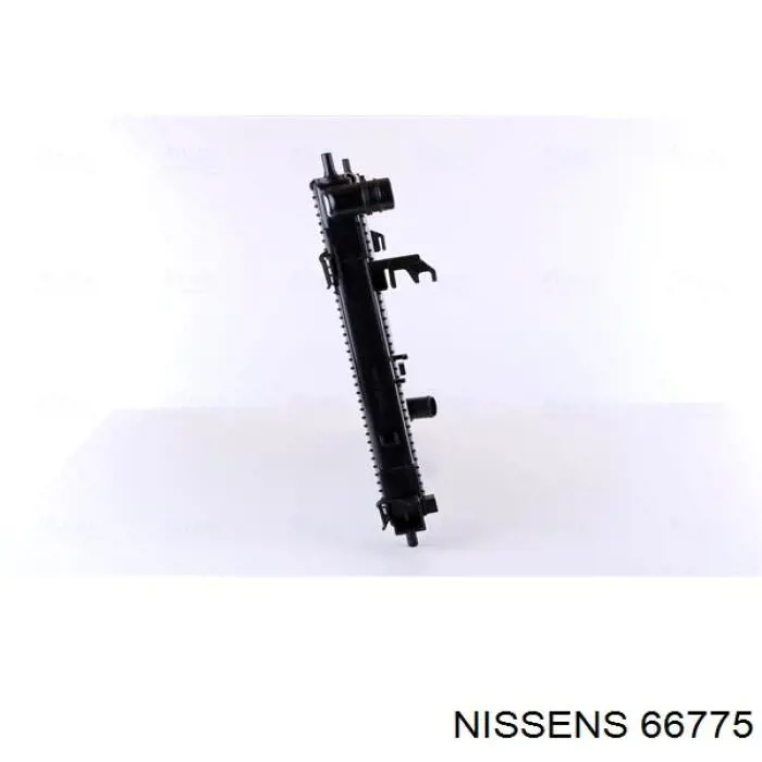 66775 Nissens radiador de esfriamento de motor